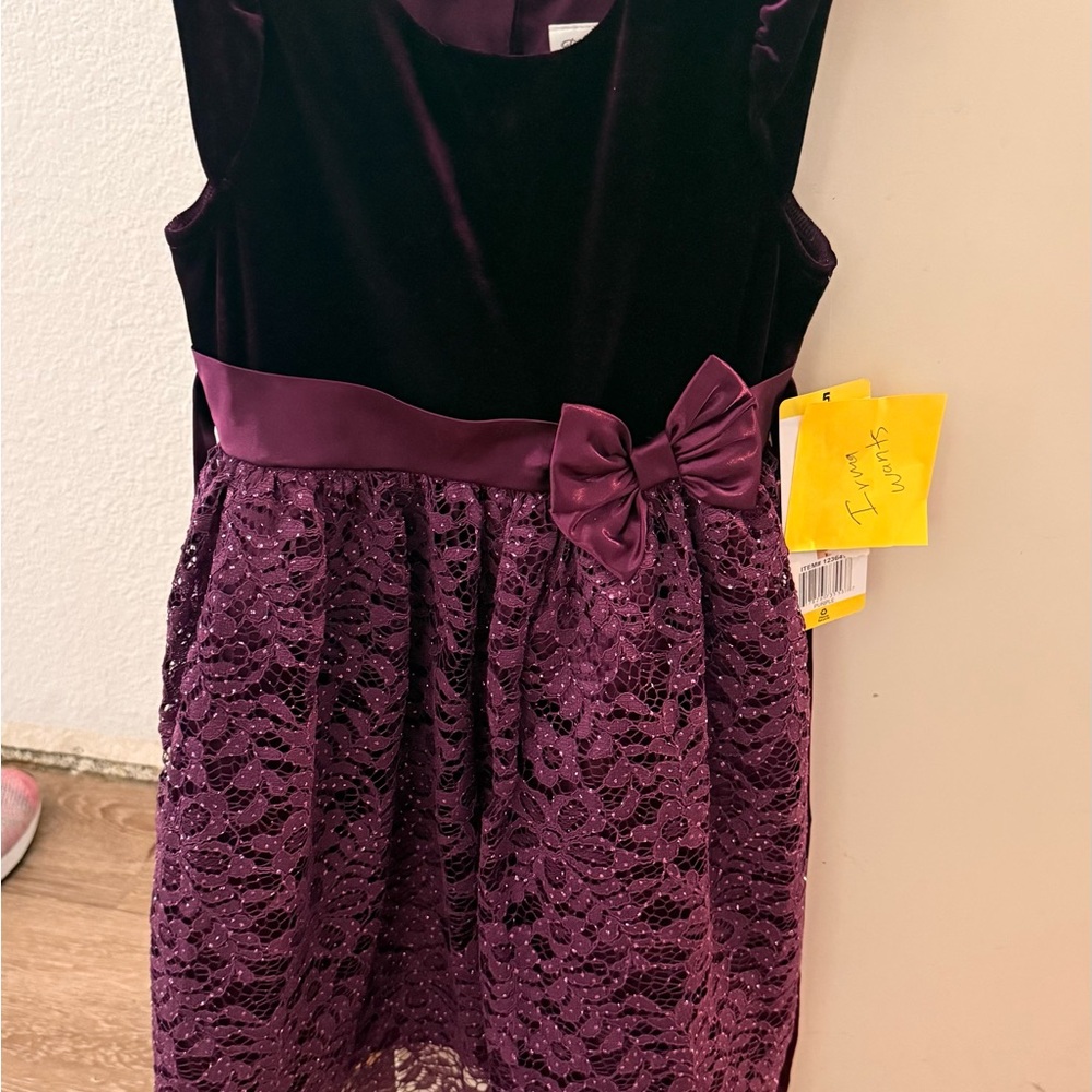 Jona Michelle Deep Purple Dress